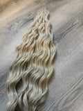 Platinum gold ombré loose wave