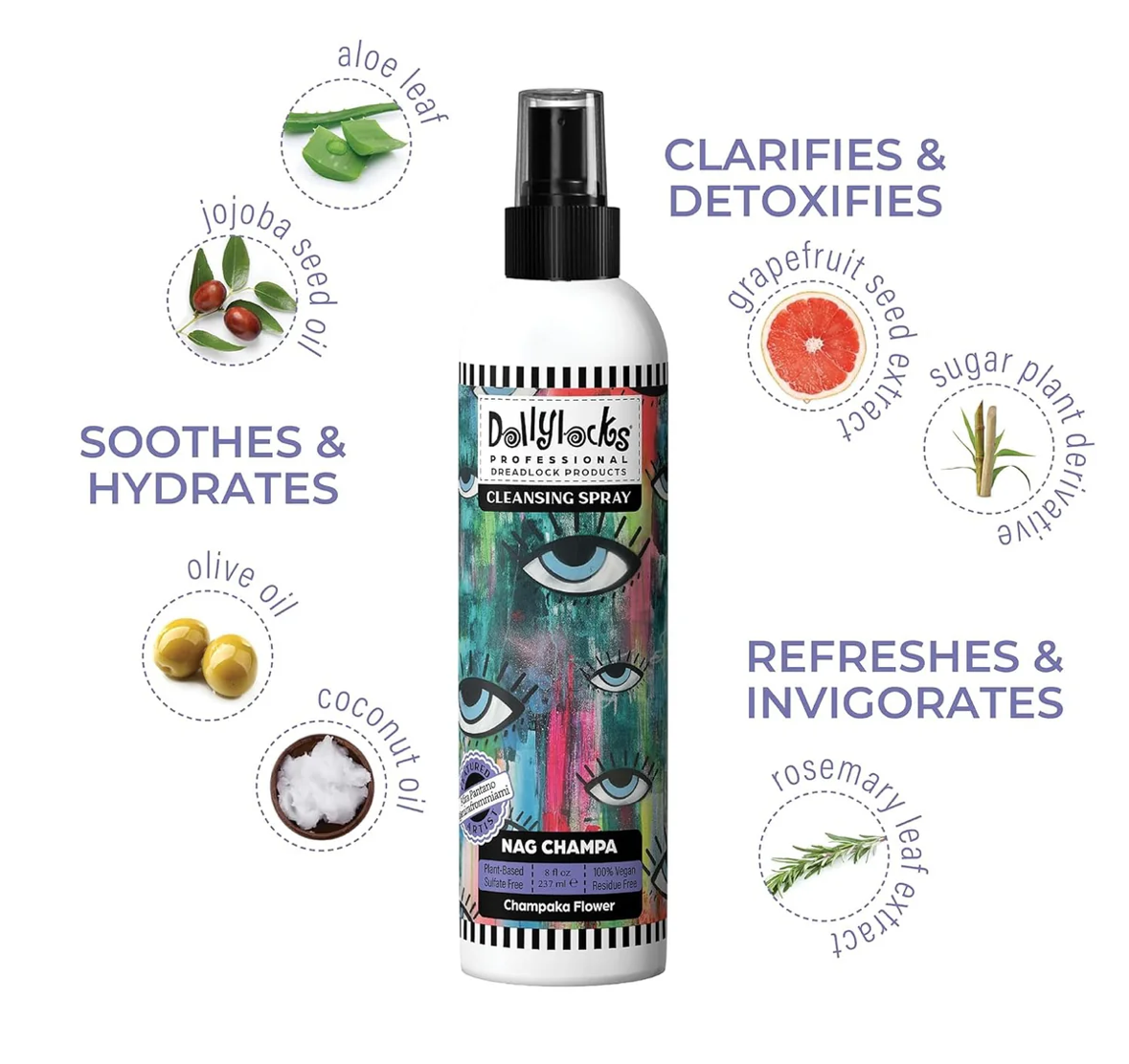 Nag champa cleansing spray