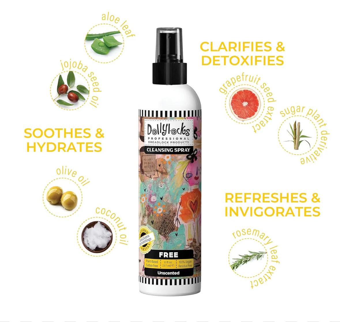 No scent cleansing spray