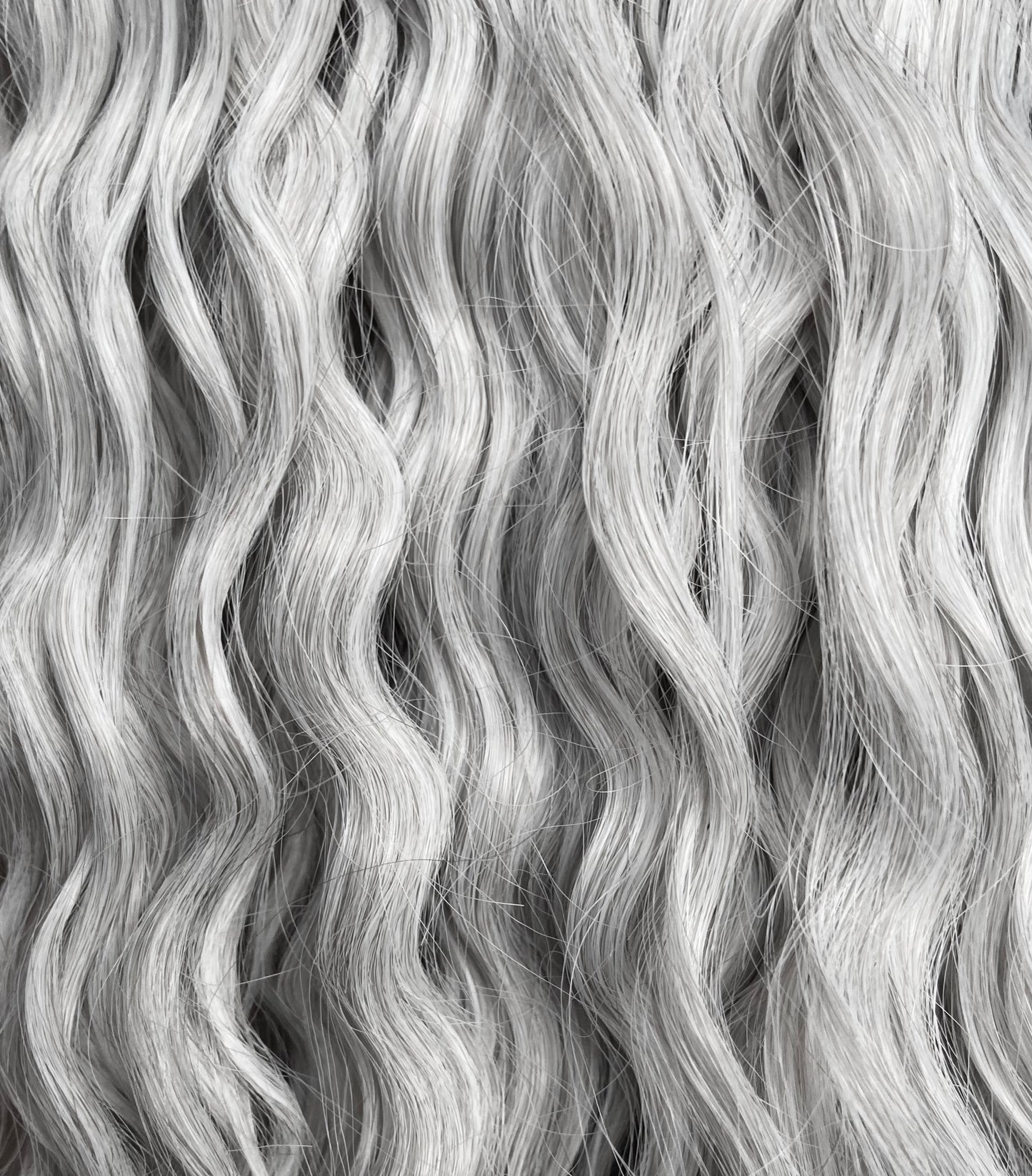 Gray Dready Waves  (Set of 5